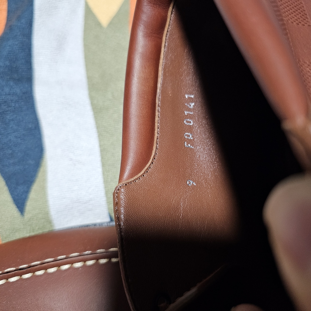 Louis Vuitton Brown Leather Lace-Up Boots - Picture 5 of 10